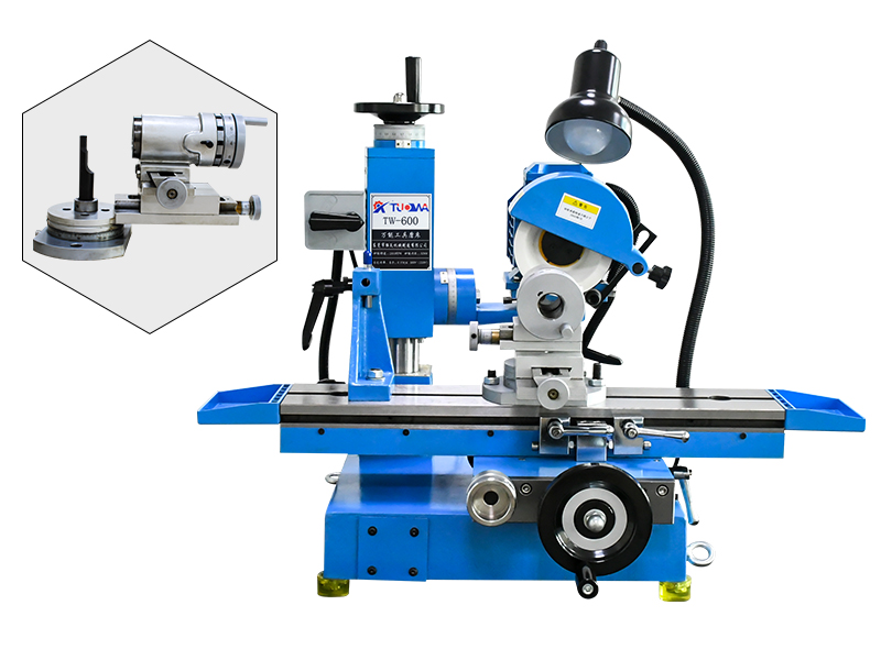 拓（tuò）瓦TW-600萬能工具磨床+50R圓弧修整器操作視（shì）頻